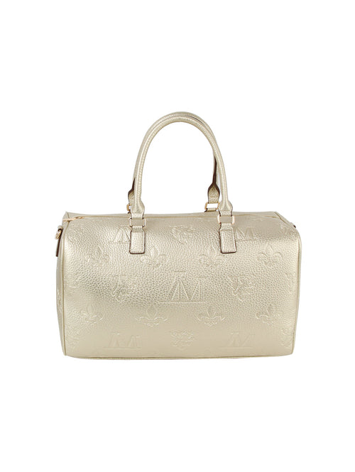 Monogram duffle bag with crossbody strap